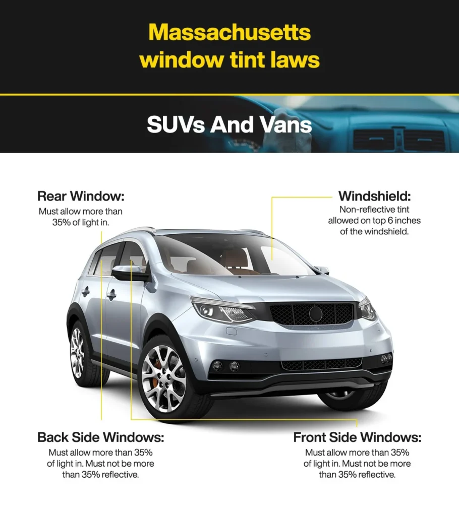 Window-Tinting-regulations-in-Massachusetts-for-SUVs-and-Vans