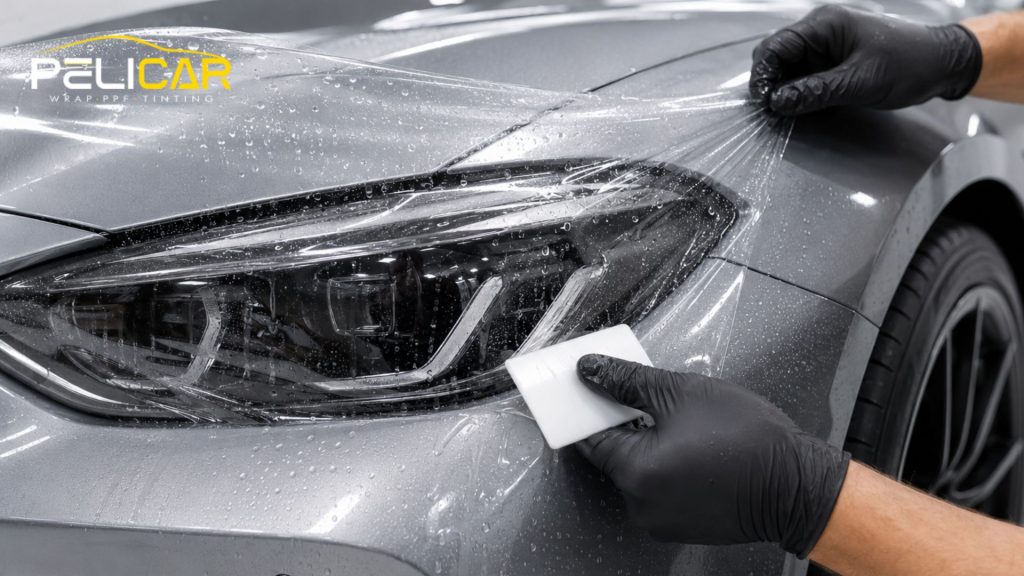 paint protection film installation, PPF